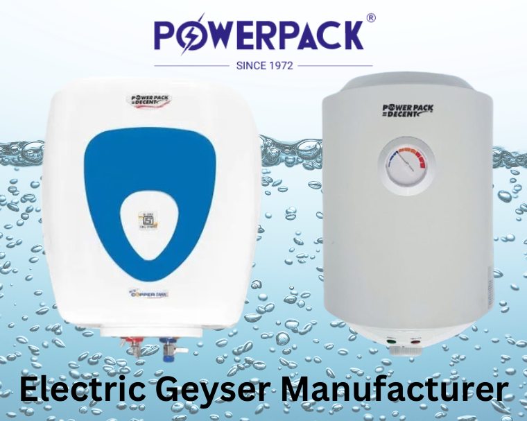 Which company is best for electric geysers?